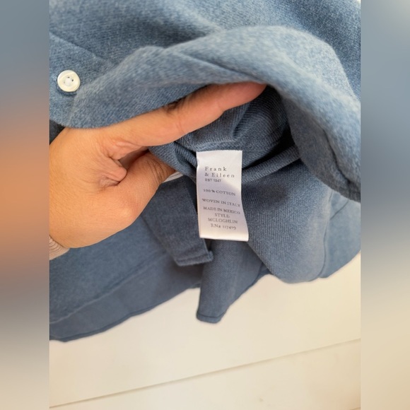 Frank & Eileen Mcloughlin Shirt Jacket in Melange Jean - Picture 12 of 16